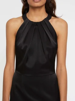 Paule Ka Robe Mi-Longue En Satin<Femme Robes