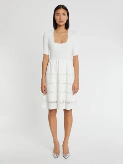 Paule Ka Robe Patineuse En Maille Ajouree<Femme Robes