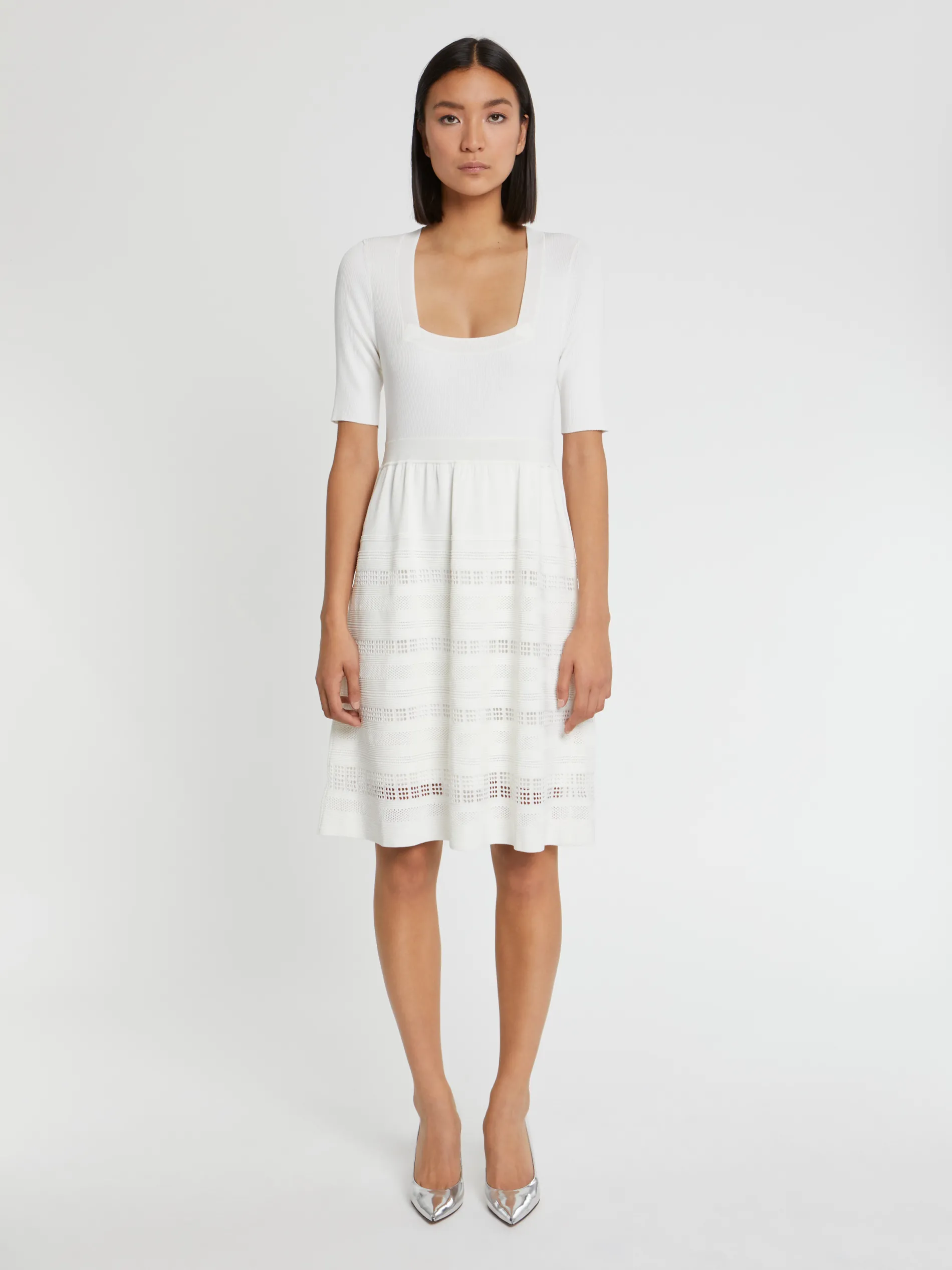Paule Ka Robe Patineuse En Maille Ajouree<Femme Robes