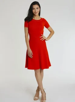 Paule Ka Robe Patineuse En Viscose Milano<Femme Robes