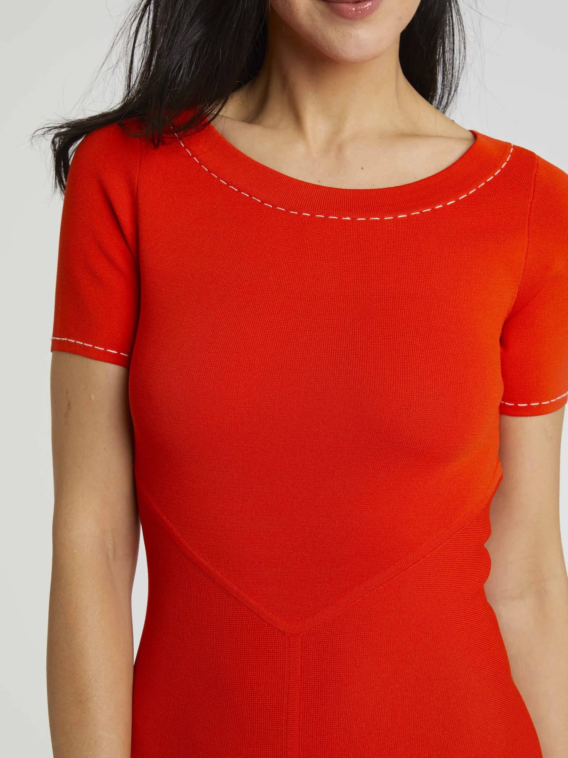 Paule Ka Robe Patineuse En Viscose Milano<Femme Robes