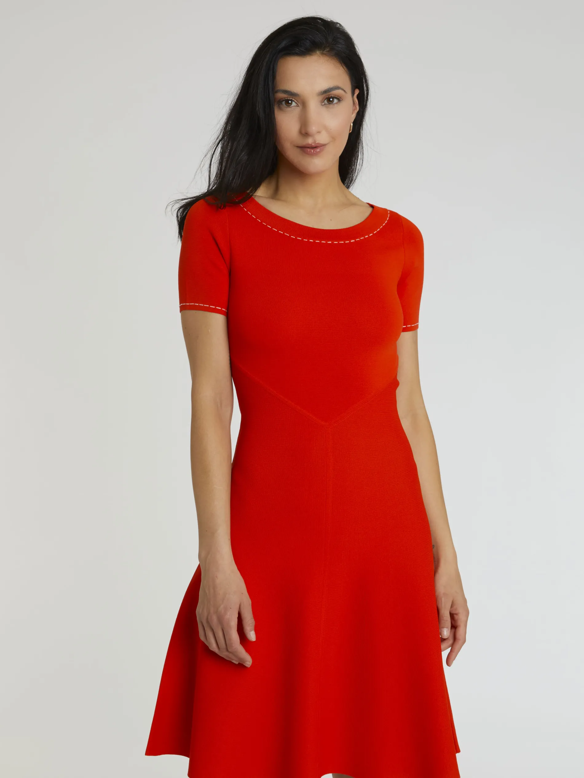 Paule Ka Robe Patineuse En Viscose Milano<Femme Robes