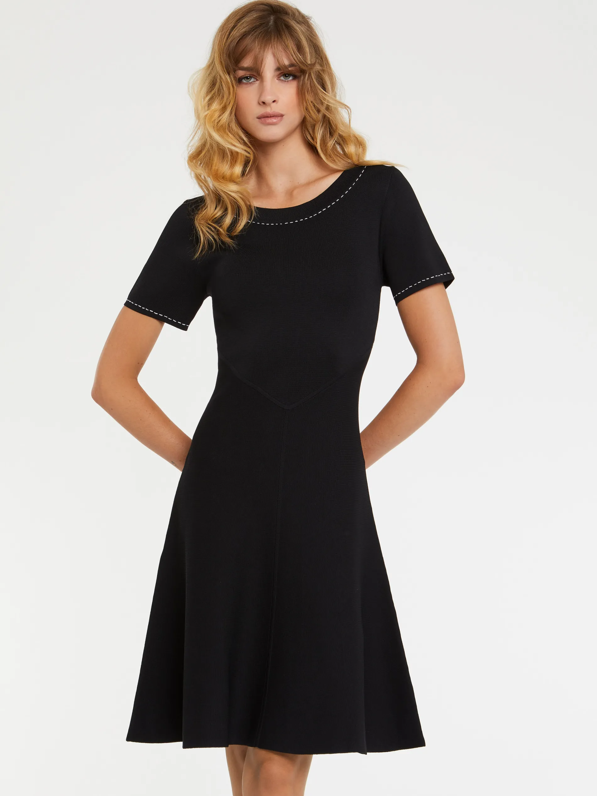 Paule Ka Robe Patineuse En Viscose Milano<Femme Robes