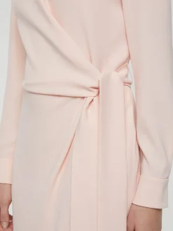 Paule Ka Robe Portefeuille En Crepe Envers Satin<Femme Robes
