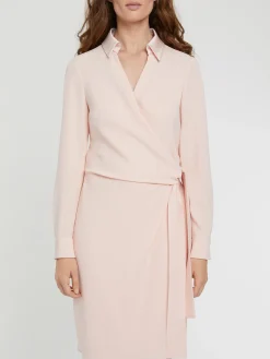 Paule Ka Robe Portefeuille En Crepe Envers Satin<Femme Robes