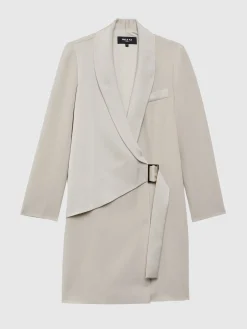 Paule Ka Robe Tailleur Cache-Coeur En Crepe Envers Satin<Femme Robes