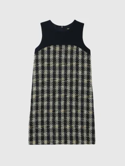 Paule Ka Robe Trapeze A Motif Pied-De-Coq<Femme Robes