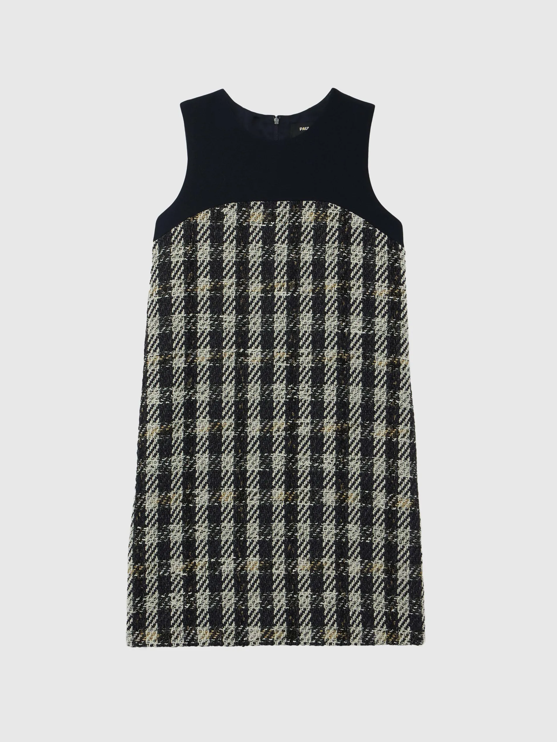 Paule Ka Robe Trapeze A Motif Pied-De-Coq<Femme Robes