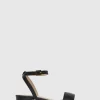 Paule Ka Sandales Plates En Cuir Lisse<Femme Accessoires