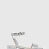 Paule Ka Sandales Plates En Cuir Lisse<Femme Accessoires