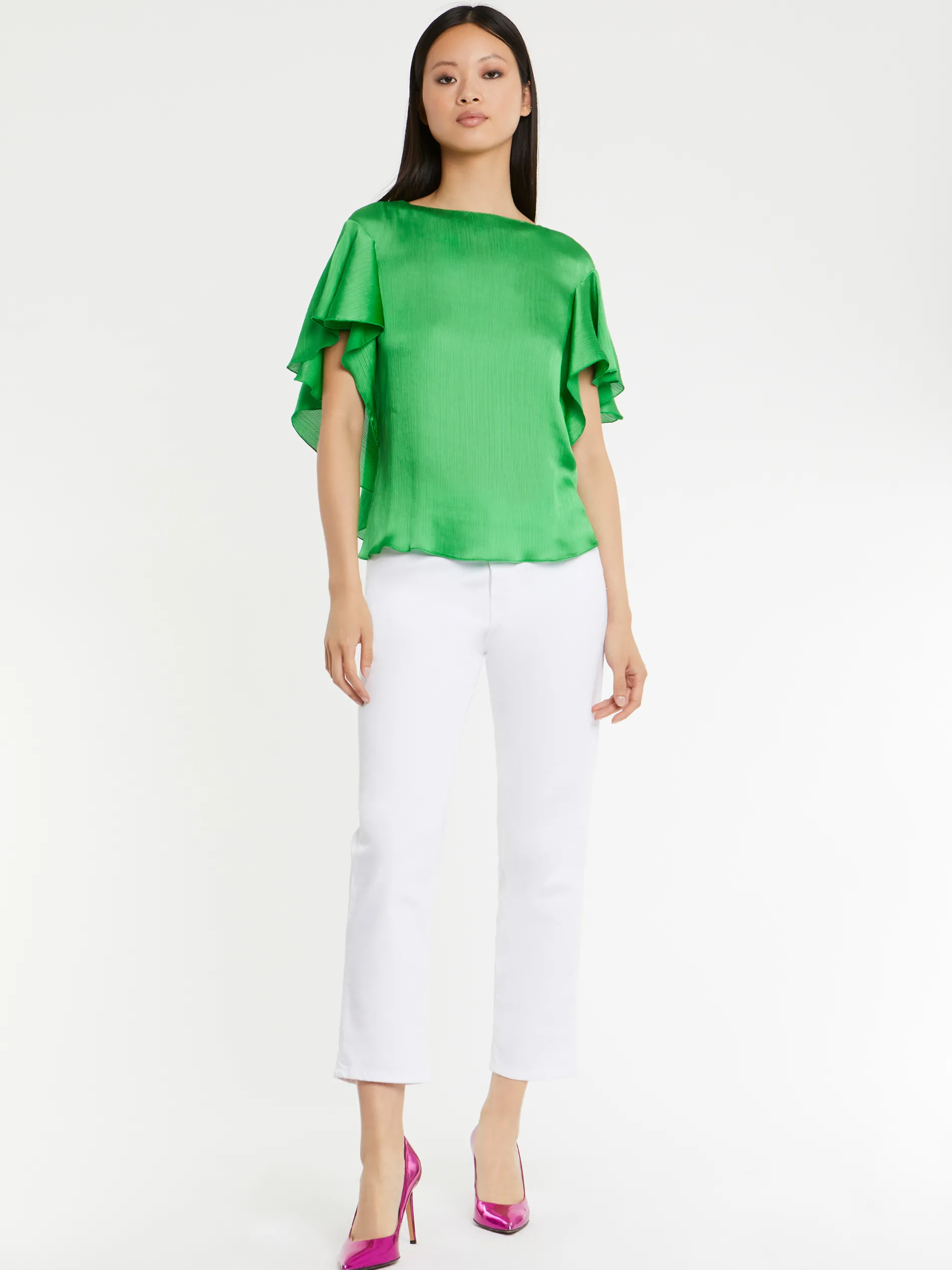 Paule Ka Top En Crepe Fluide<Femme Tops