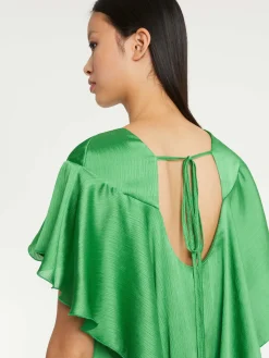 Paule Ka Top En Crepe Fluide<Femme Tops