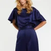 Paule Ka Top En Satin Fluide<Femme Tops