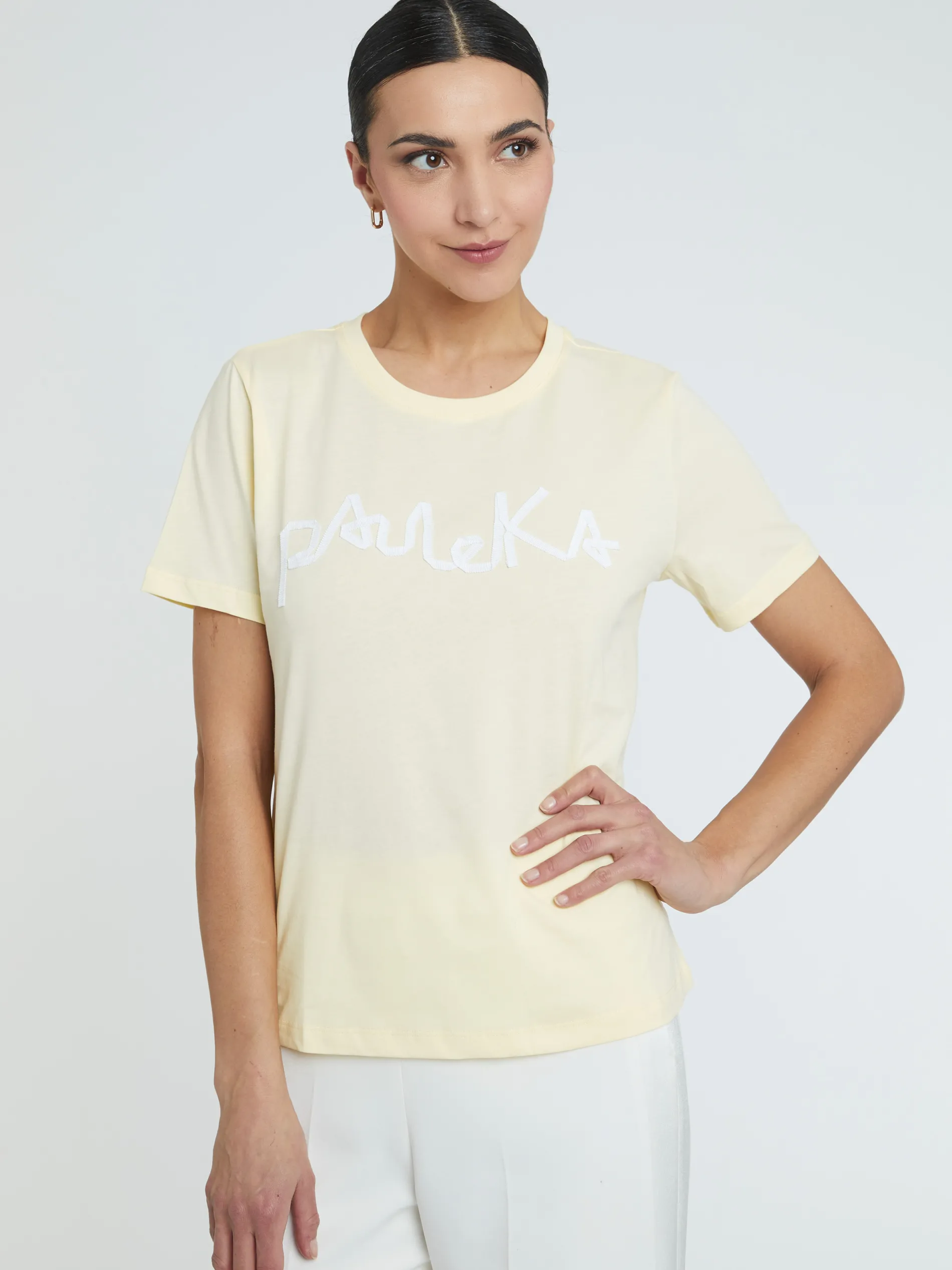Paule Ka T-Shirt En Coton<Femme Tops