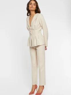 Paule Ka Veste Cintree En Flanelle<Femme Vestes