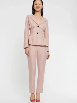 Paule Ka Veste Cintree En Flanelle<Femme Vestes