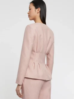 Paule Ka Veste Cintree En Flanelle<Femme Vestes
