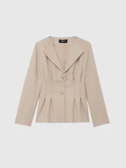 Paule Ka Veste Cintree En Flanelle<Femme Vestes