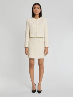 Paule Ka Veste Courte A Boutons En Laine Vierge<Femme Vestes