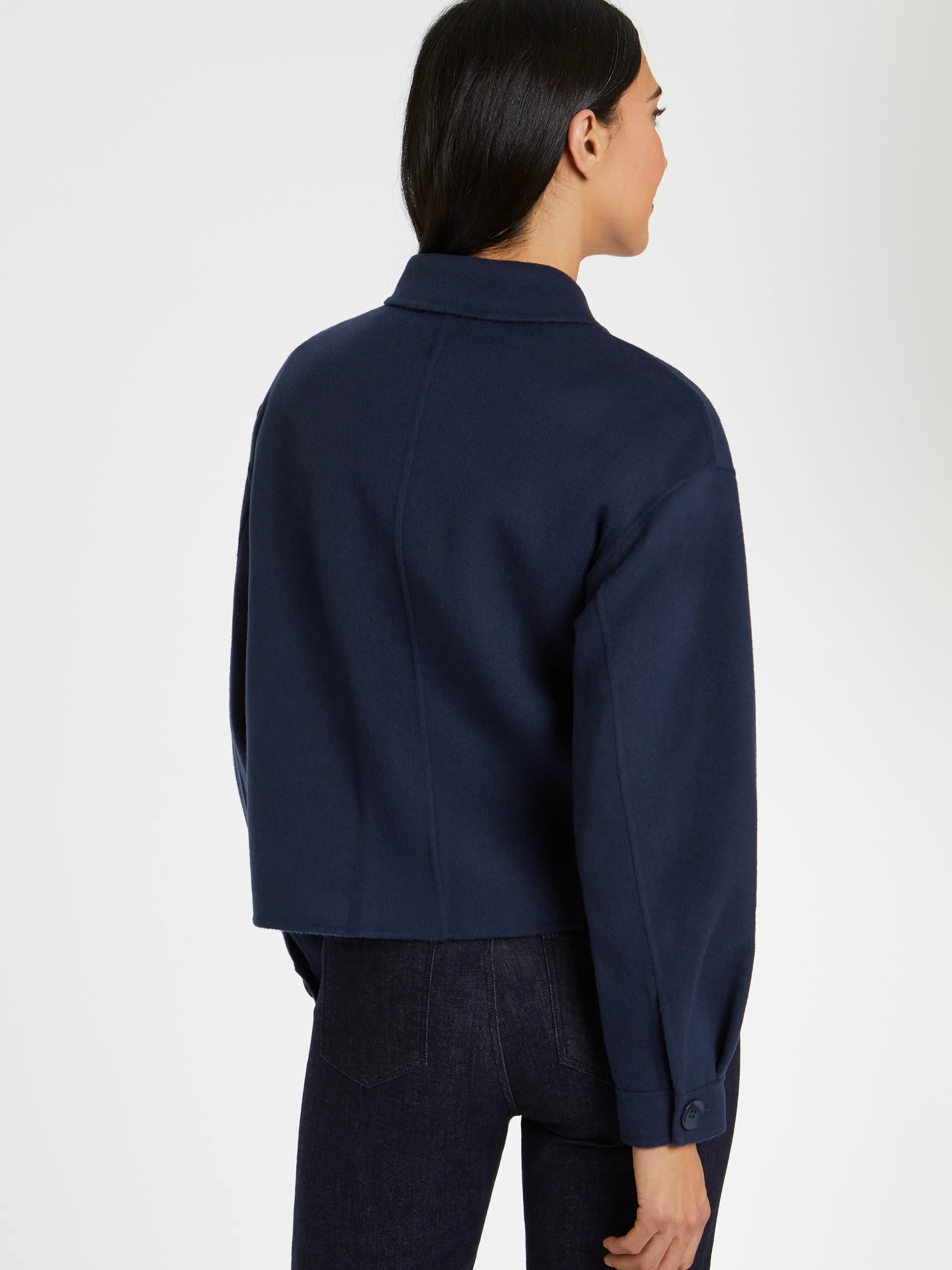 Paule Ka Veste Courte A Col En Laine<Femme Vestes