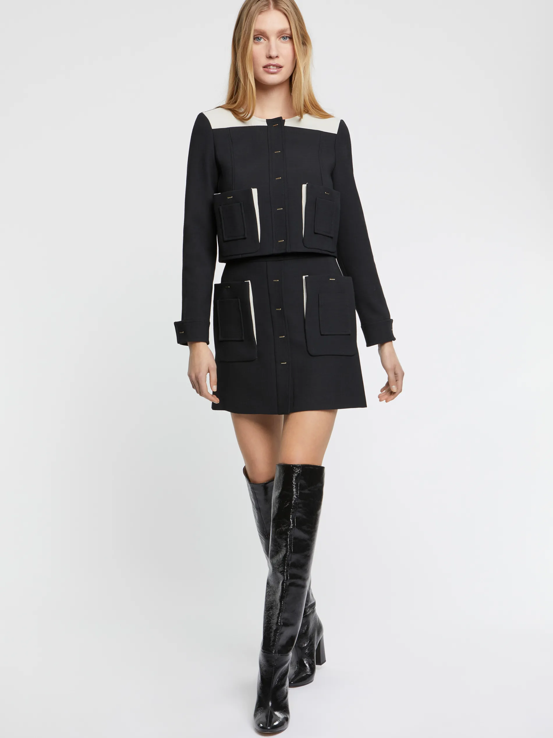 Paule Ka Veste Courte A Poches<Femme Vestes