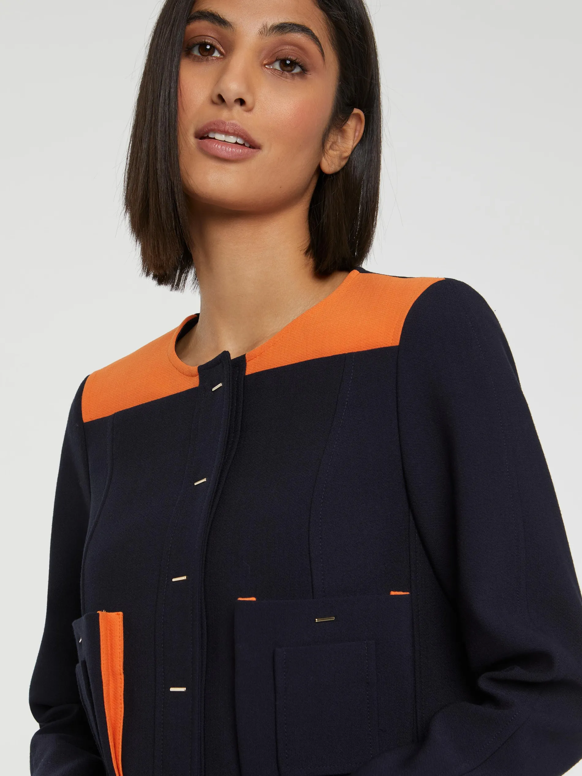 Paule Ka Veste Courte A Poches<Femme Vestes
