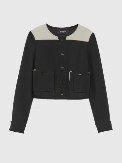 Paule Ka Veste Courte A Poches<Femme Vestes