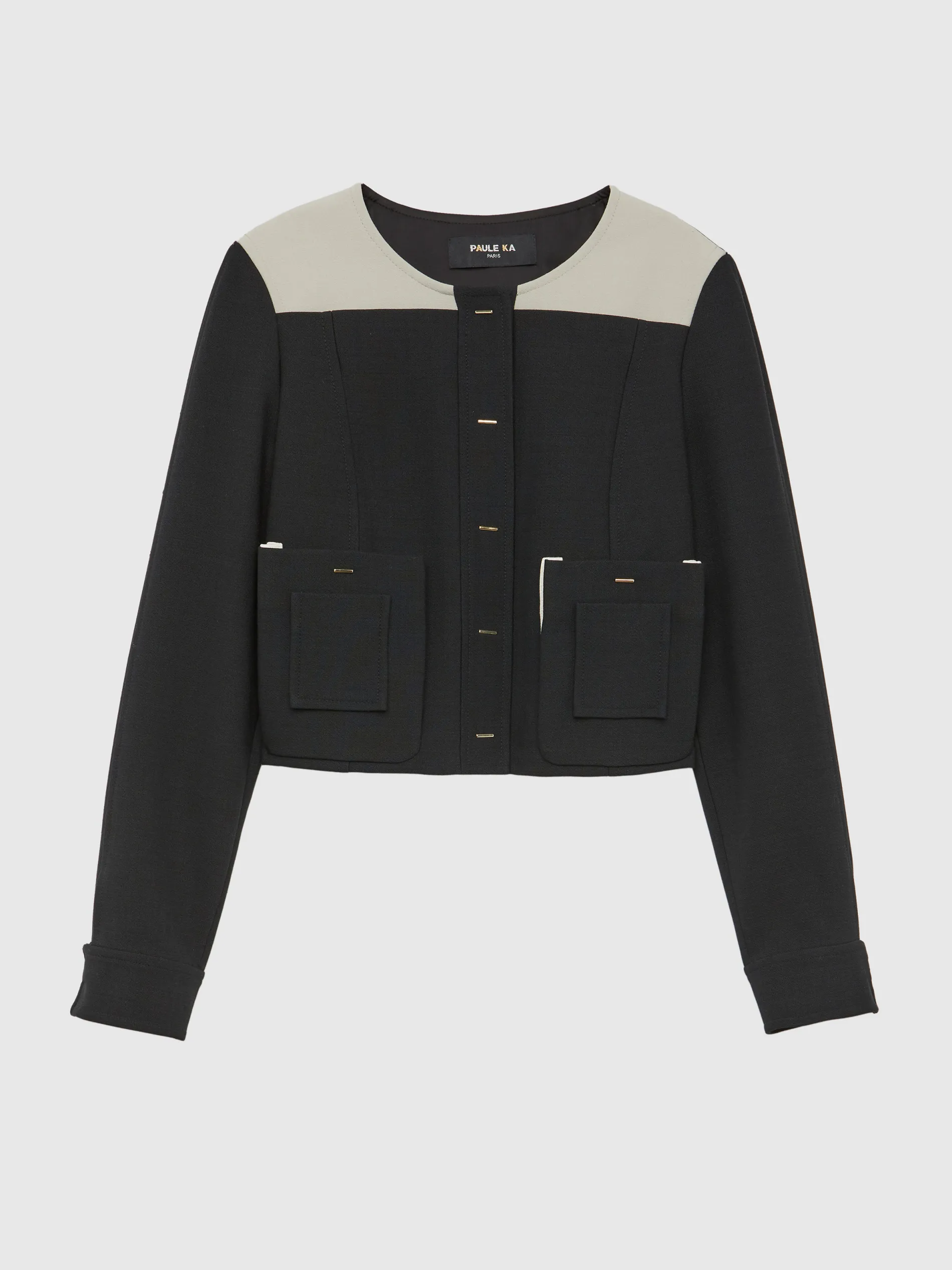 Paule Ka Veste Courte A Poches<Femme Vestes