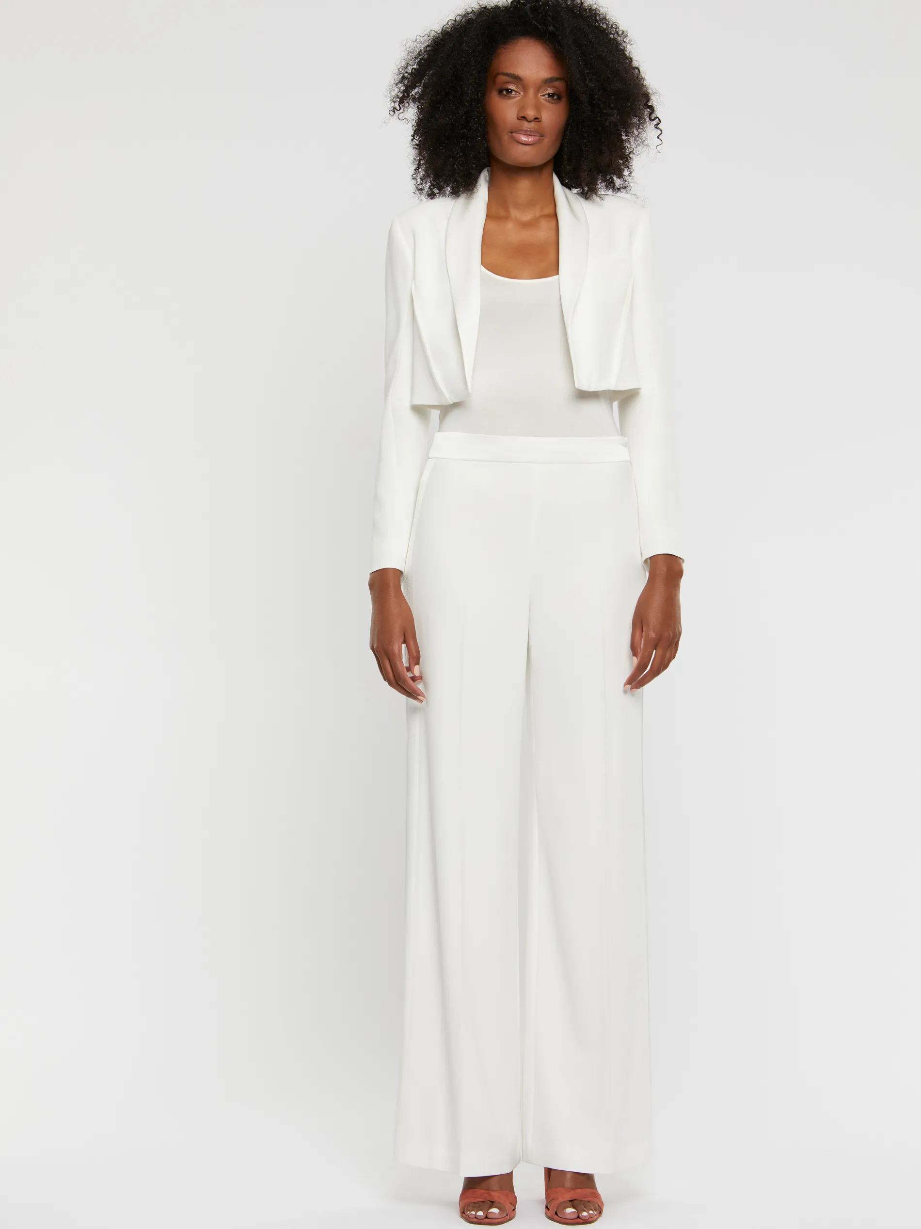 Paule Ka Veste Courte En Crepe Envers Satin<Femme Vestes