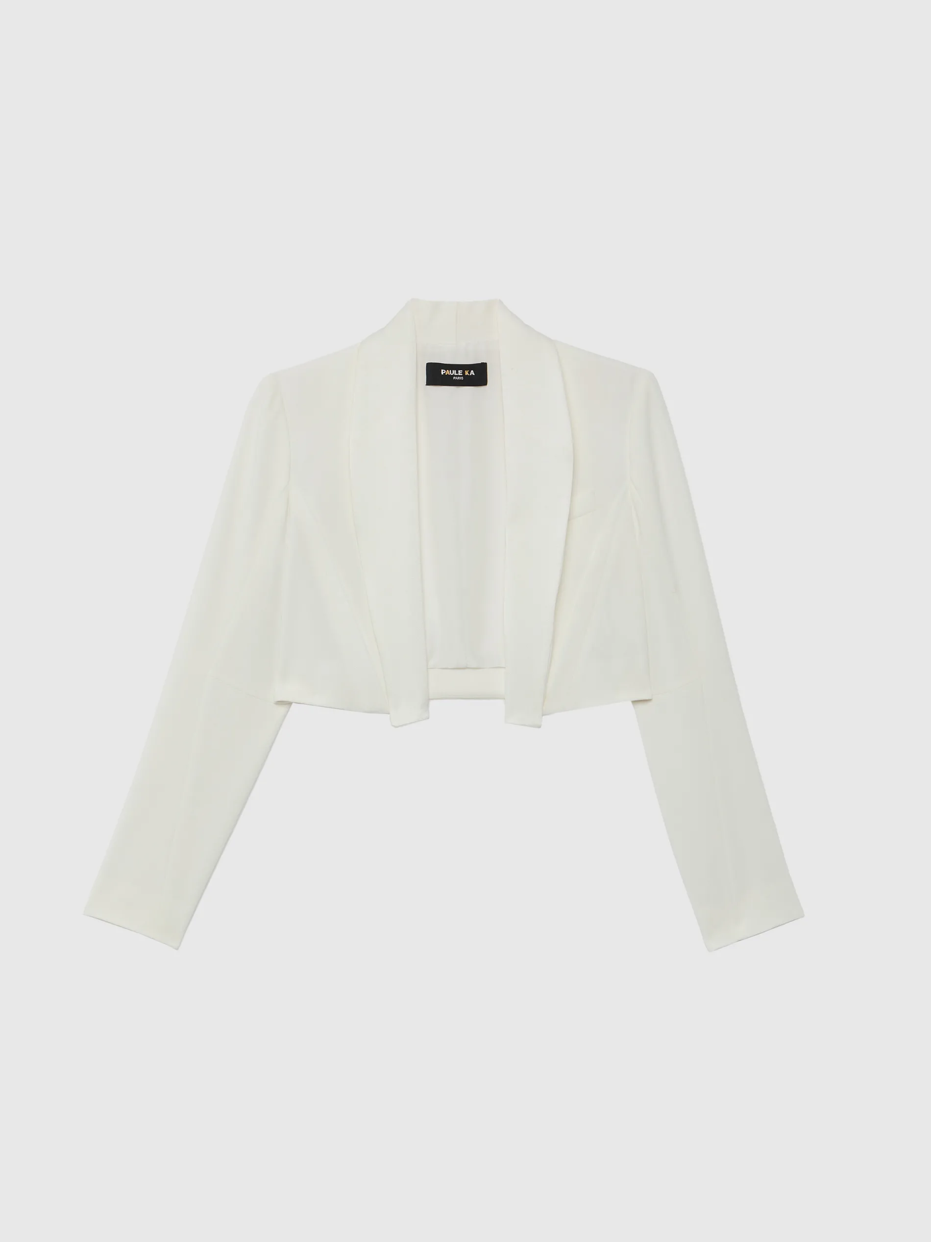 Paule Ka Veste Courte En Crepe Envers Satin<Femme Vestes