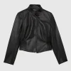 Paule Ka Veste Courte En Cuir D'Agneau<Femme Vestes