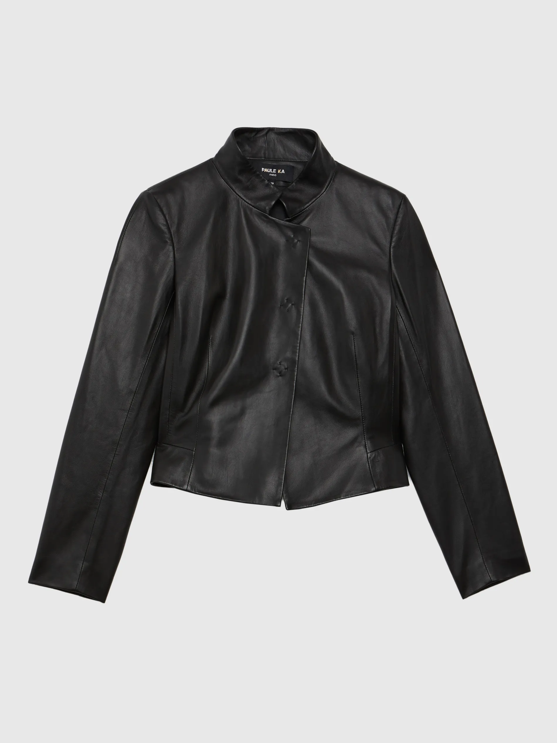 Paule Ka Veste Courte En Cuir D'Agneau<Femme Vestes