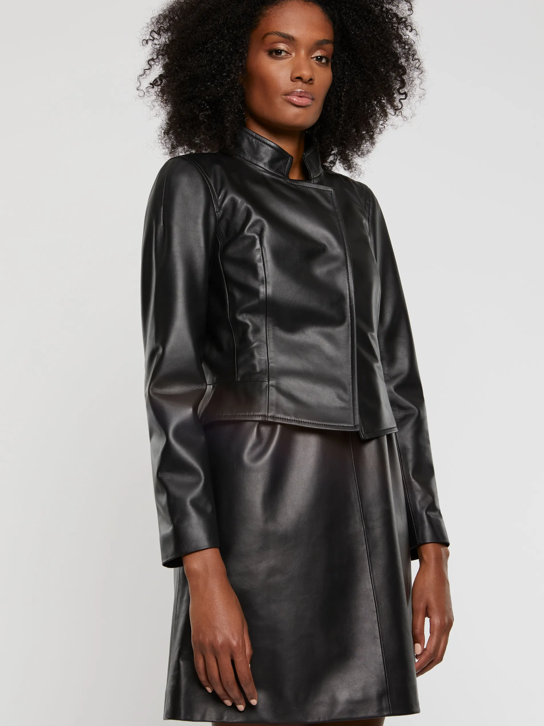 Paule Ka Veste Courte En Cuir D'Agneau<Femme Vestes