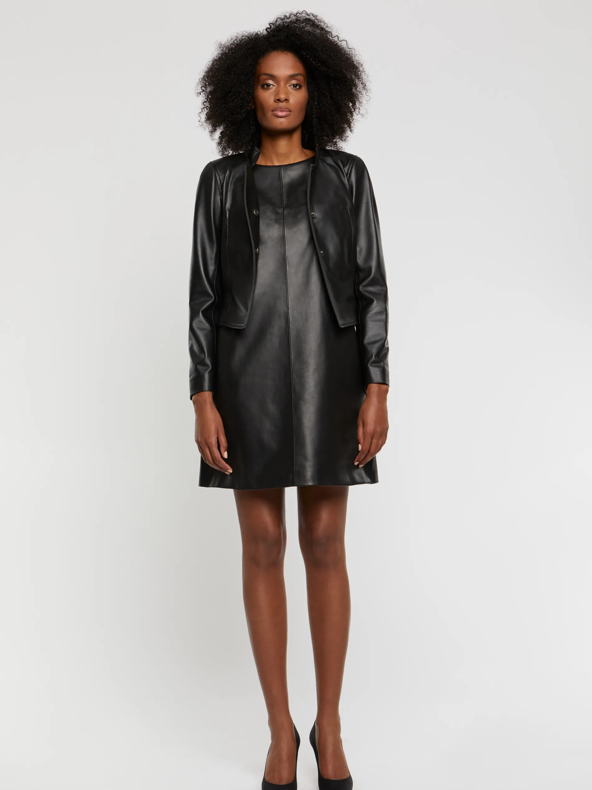 Paule Ka Veste Courte En Cuir D'Agneau<Femme Vestes
