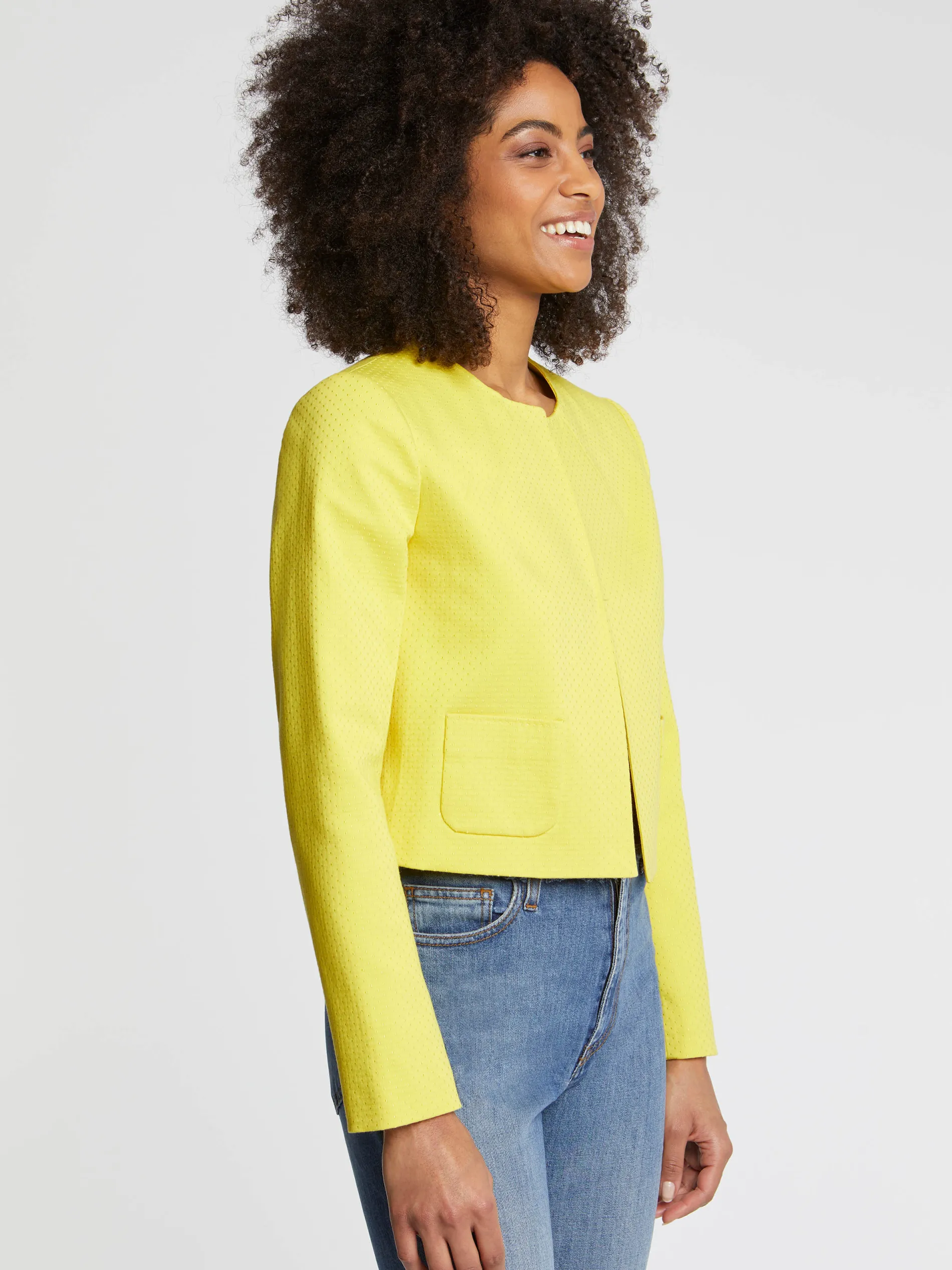 Paule Ka Veste Courte En Jacquard Plumetis<Femme Vestes