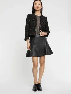 Paule Ka Veste Courte En Tweed Lurex<Femme Vestes