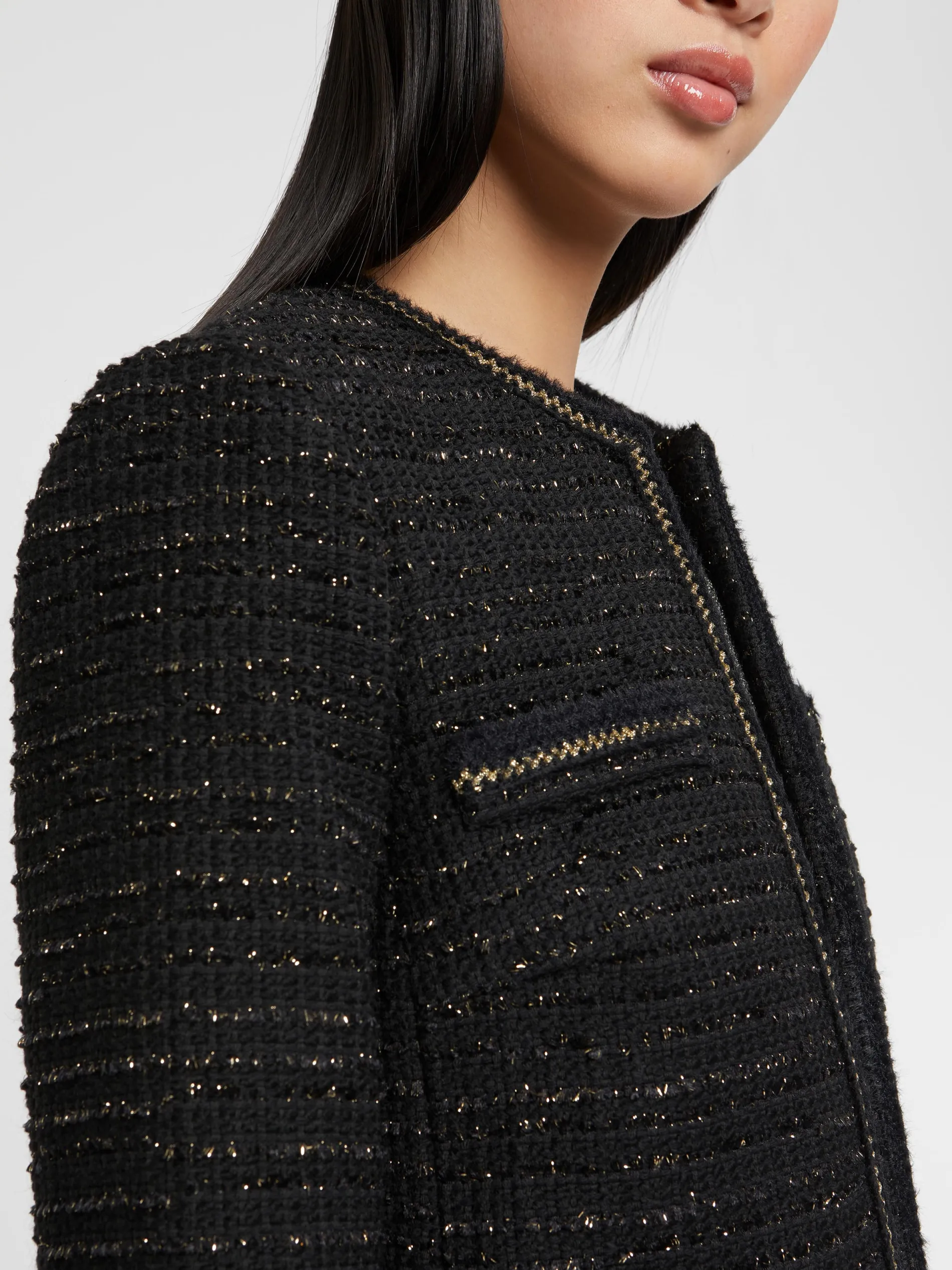 Paule Ka Veste Courte En Tweed Lurex<Femme Vestes