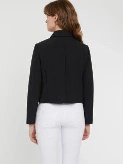 Paule Ka Veste Courte Graphique En Tricotine Stretch<Femme Vestes