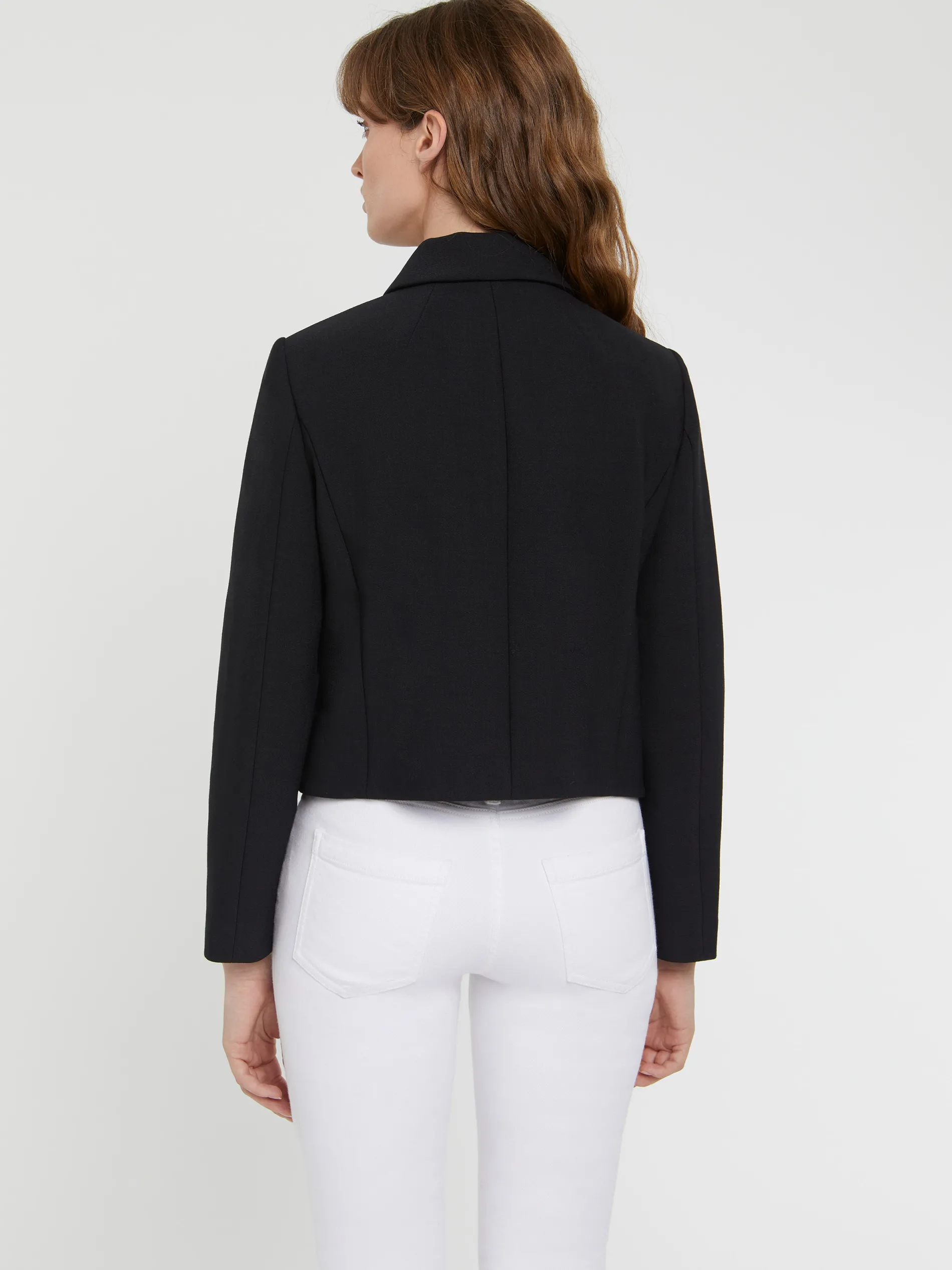 Paule Ka Veste Courte Graphique En Tricotine Stretch<Femme Vestes