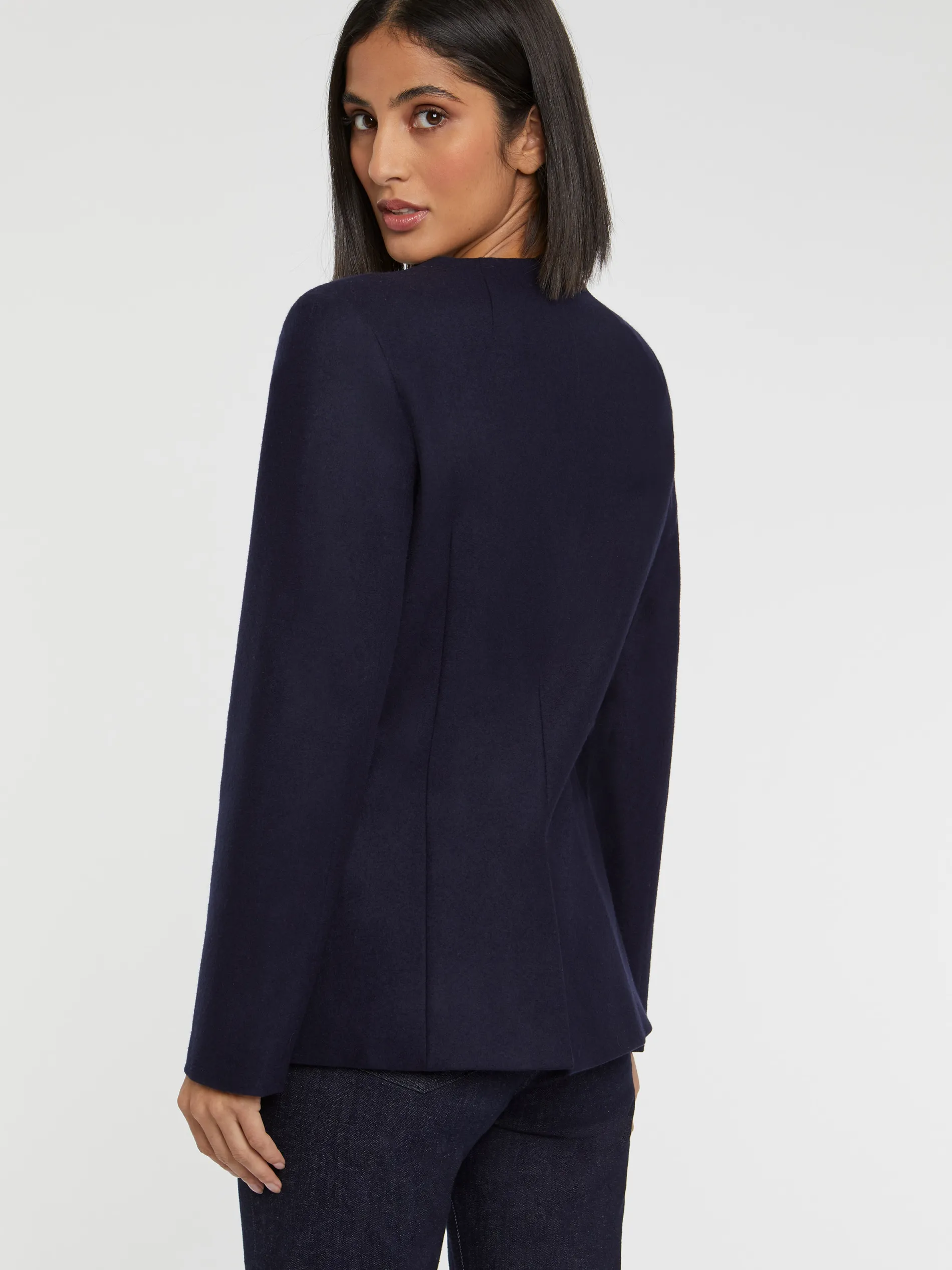 Paule Ka Veste Croisee En Laine<Femme Vestes