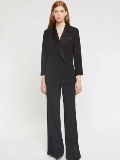 Paule Ka Veste De Smoking En Crepe Envers Satin<Femme Vestes