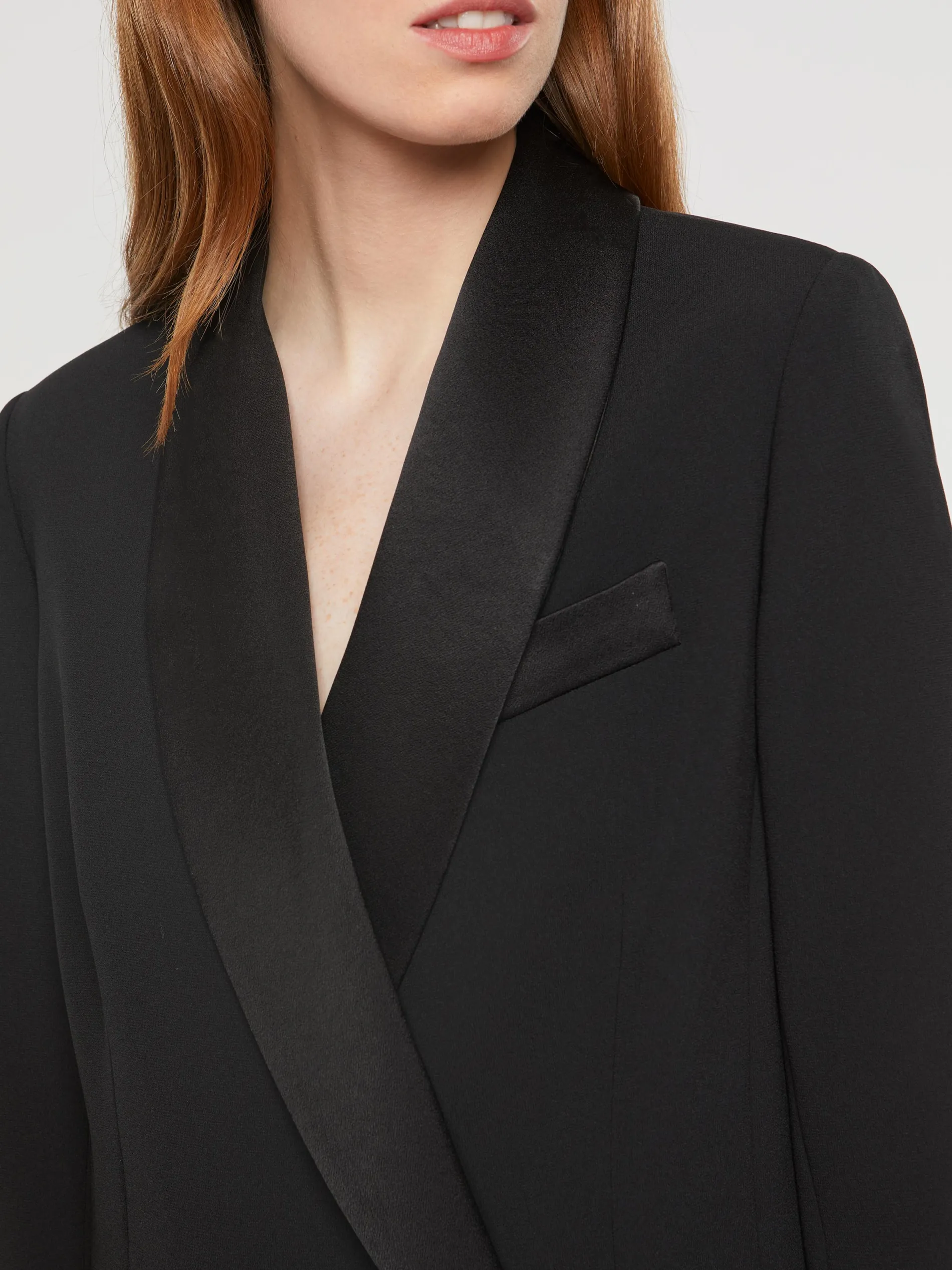 Paule Ka Veste De Smoking En Crepe Envers Satin<Femme Vestes