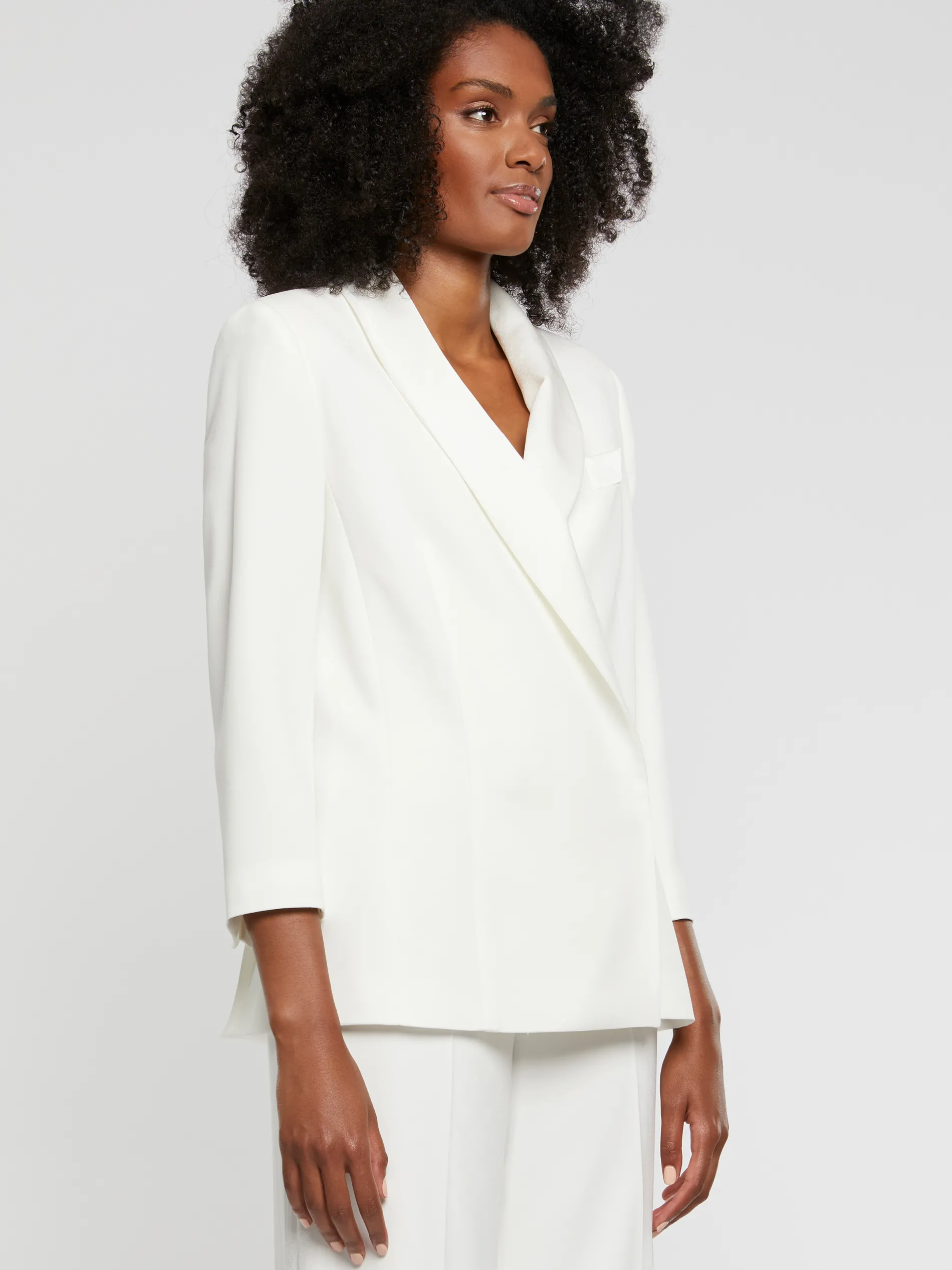 Paule Ka Veste De Smoking En Crepe Envers Satin<Femme Vestes