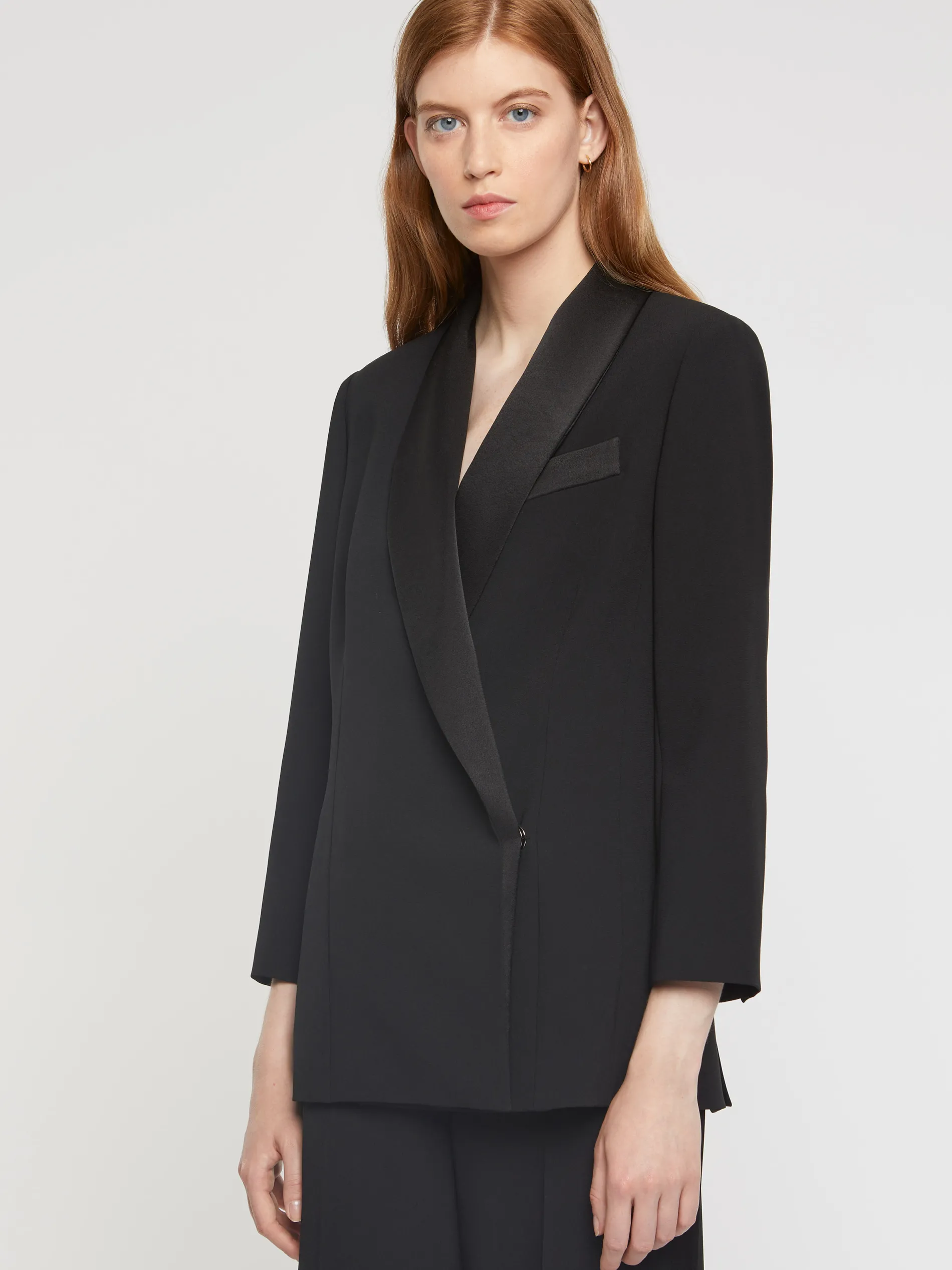 Paule Ka Veste De Smoking En Crepe Envers Satin<Femme Vestes