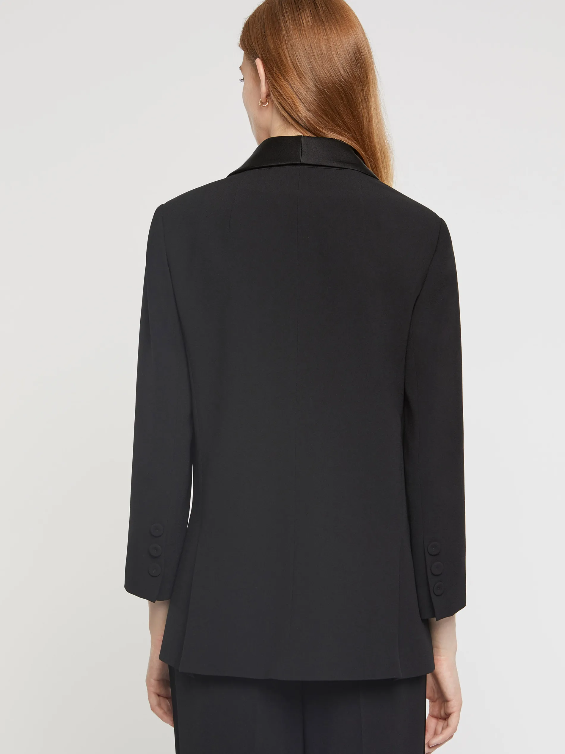 Paule Ka Veste De Smoking En Crepe Envers Satin<Femme Vestes