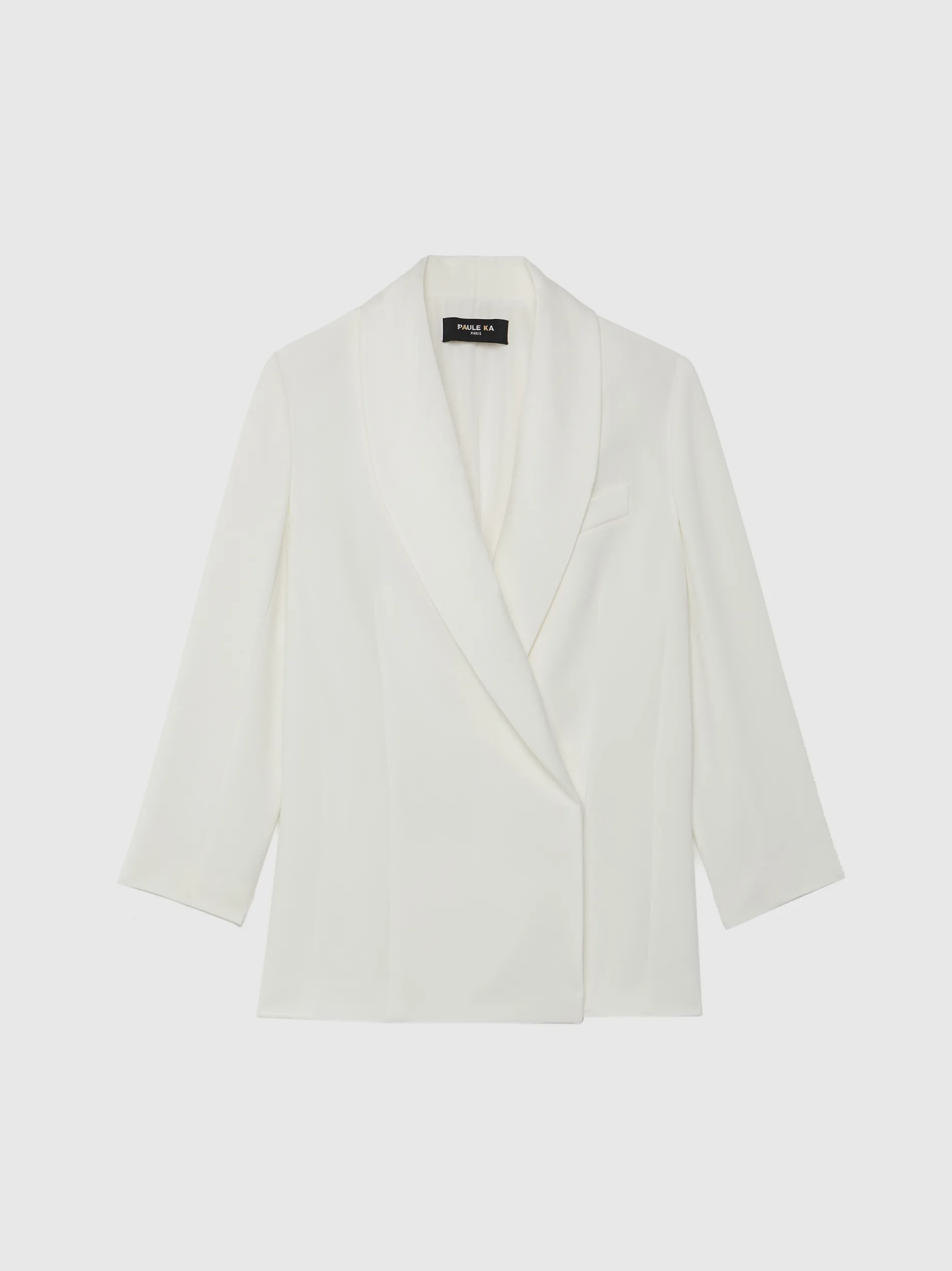 Paule Ka Veste De Smoking En Crepe Envers Satin<Femme Vestes