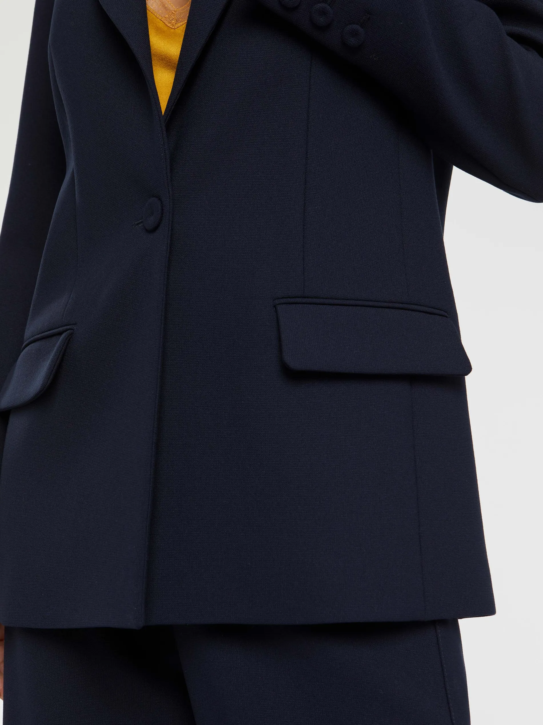 Paule Ka Veste De Tailleur Cintree En Maille Milano<Femme Vestes