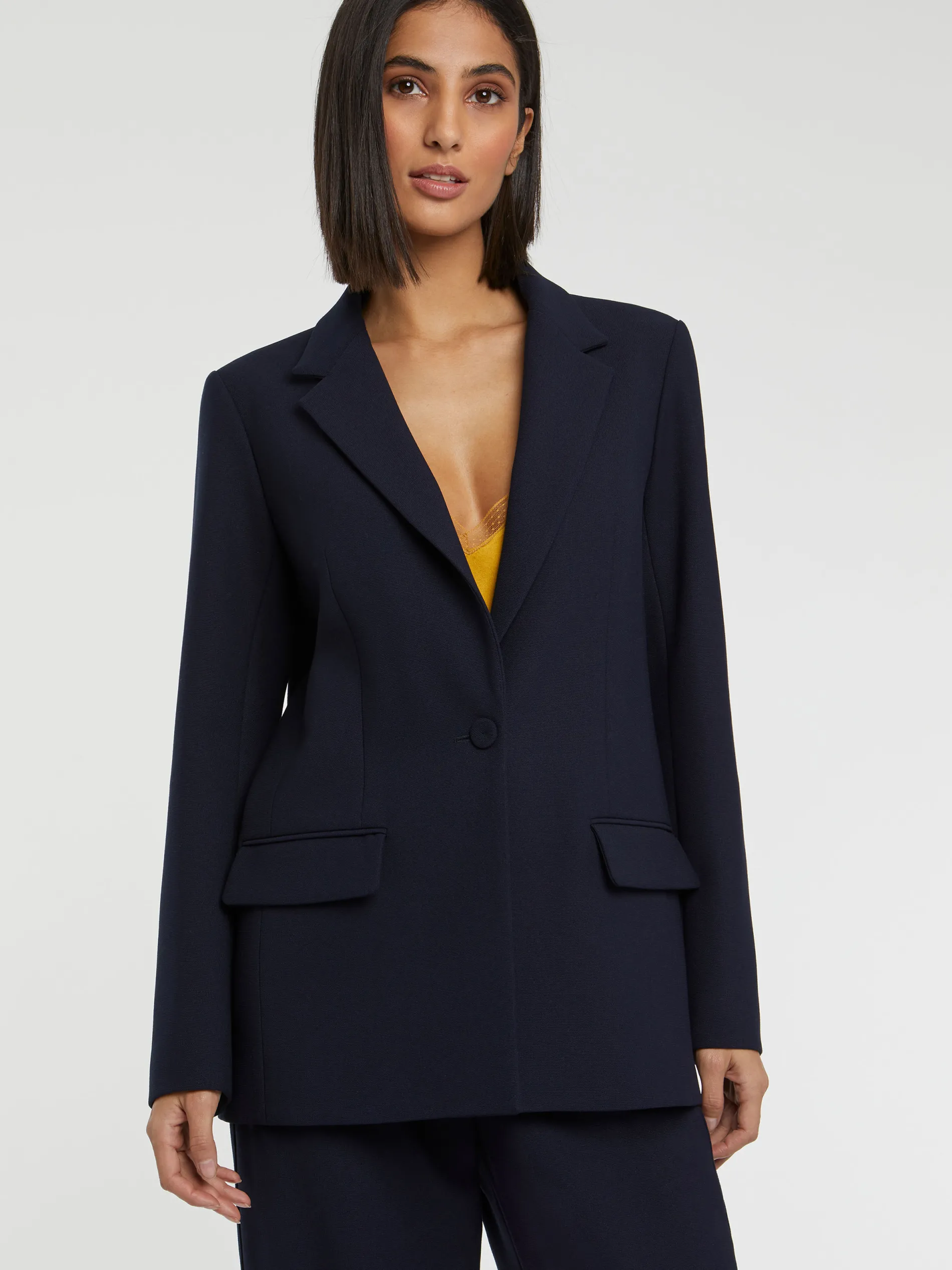 Paule Ka Veste De Tailleur Cintree En Maille Milano<Femme Vestes