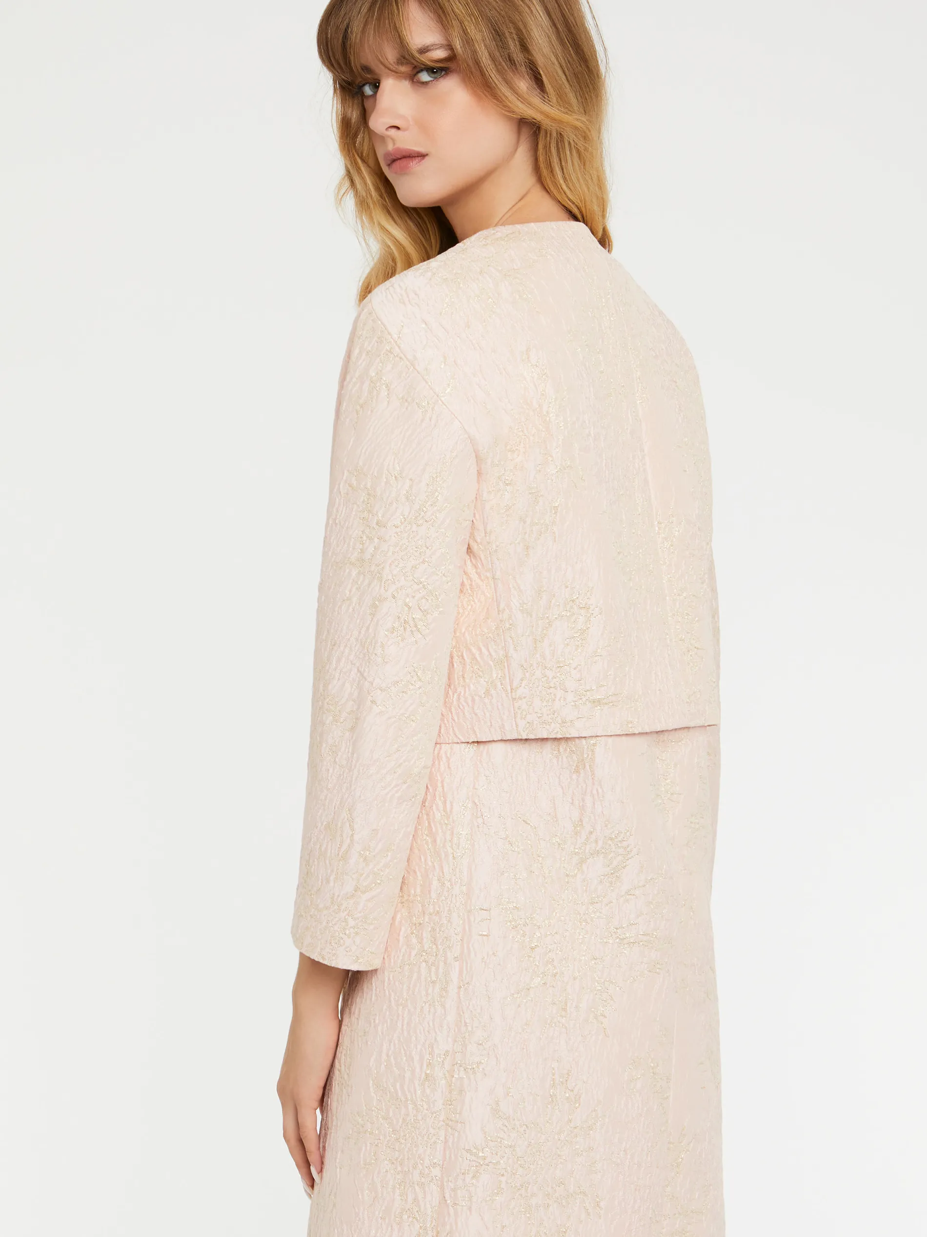 Paule Ka Veste En Jacquard Reliefe<Femme Vestes