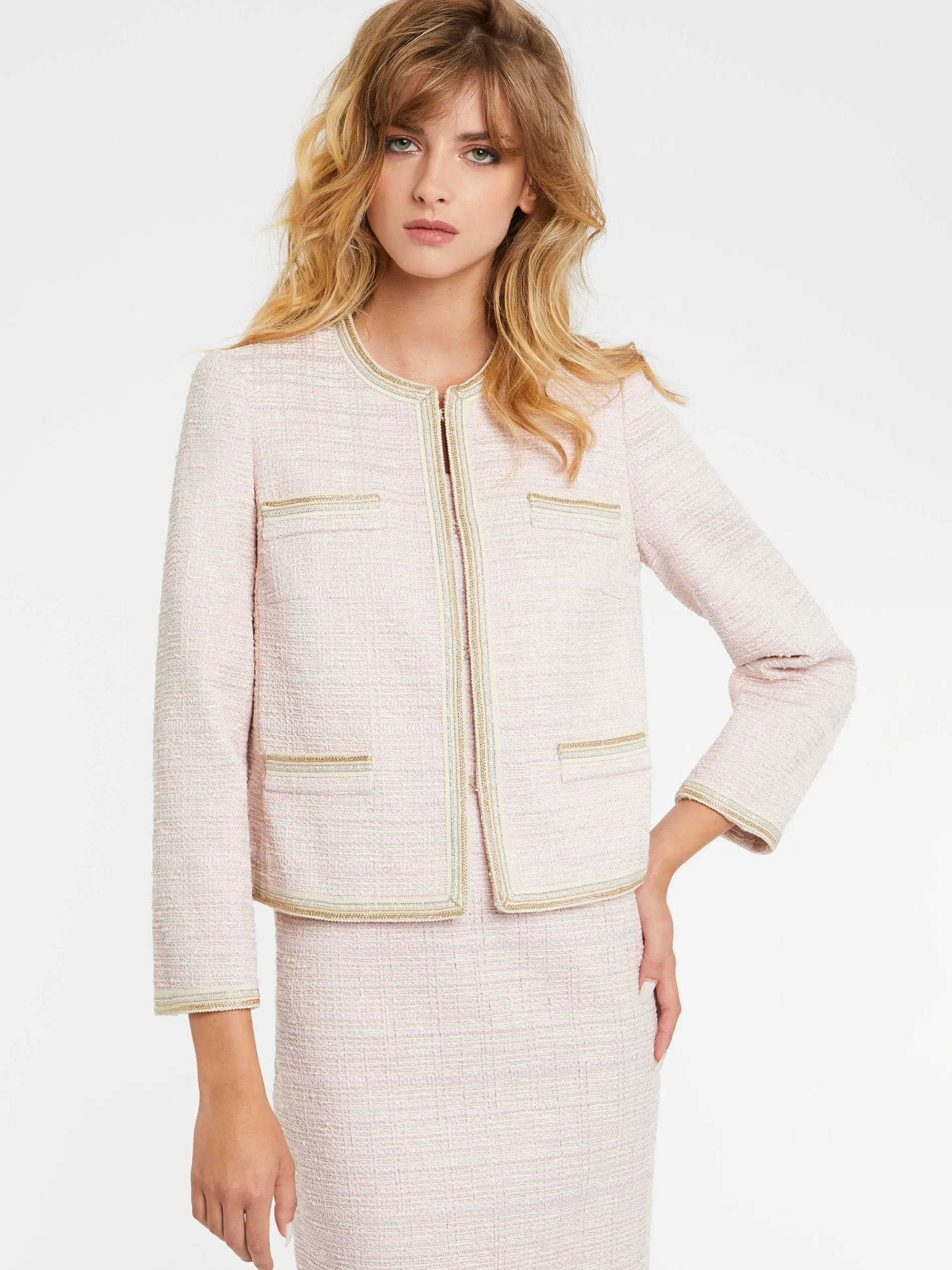Paule Ka Veste En Tweed<Femme Vestes
